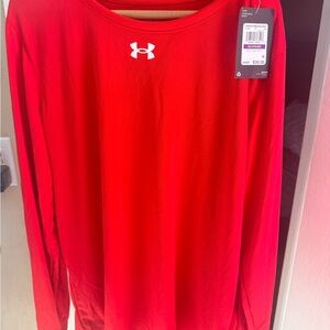 Under Armour Women’s Red Long Sleeve Shirt